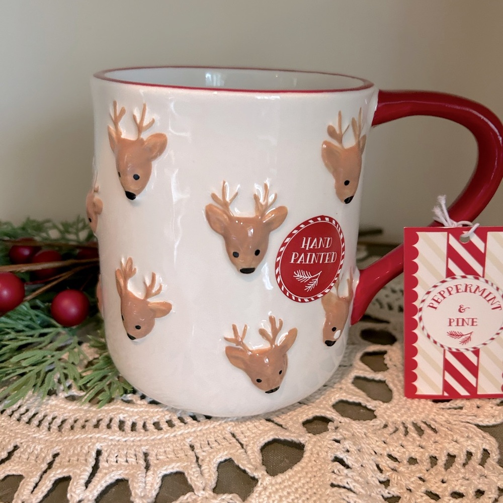 Peppermint & Pine Christmas Mug
